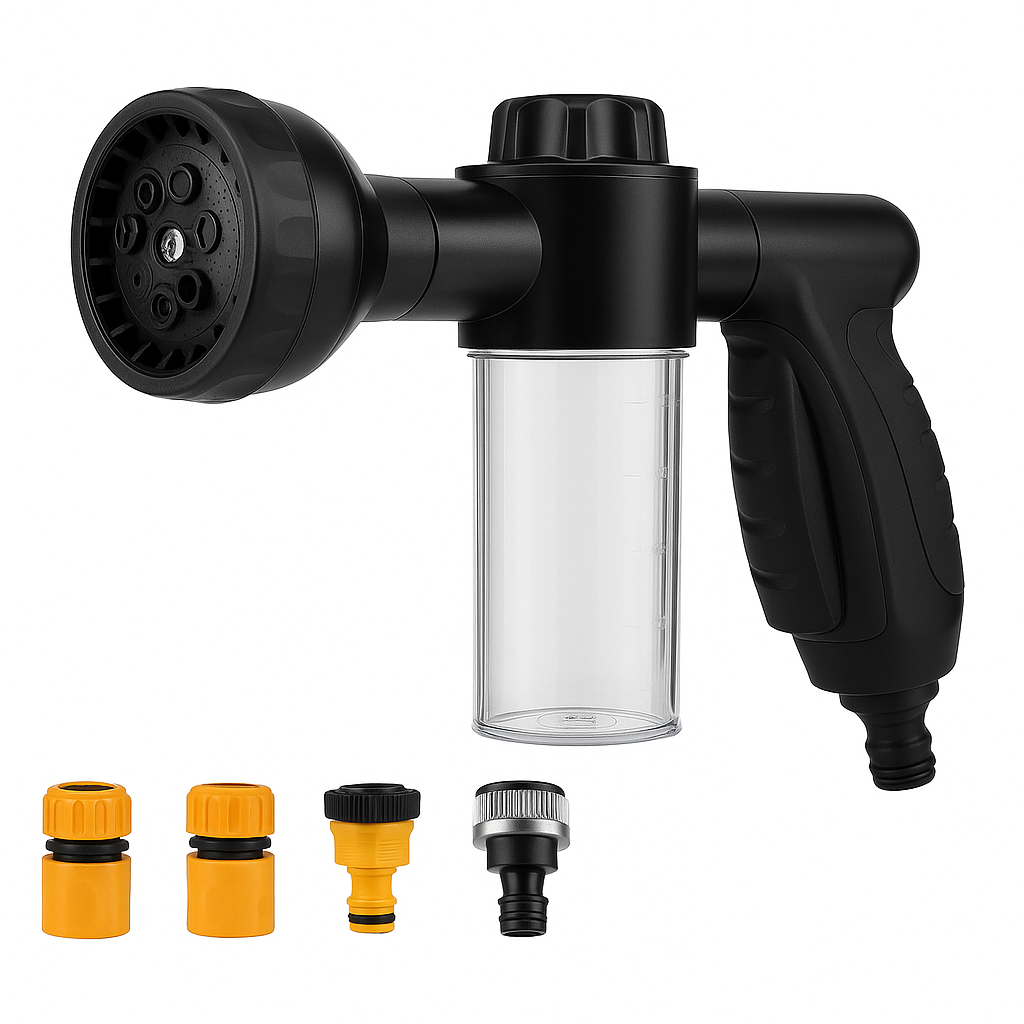 Hondendouche met Zeepdispenser