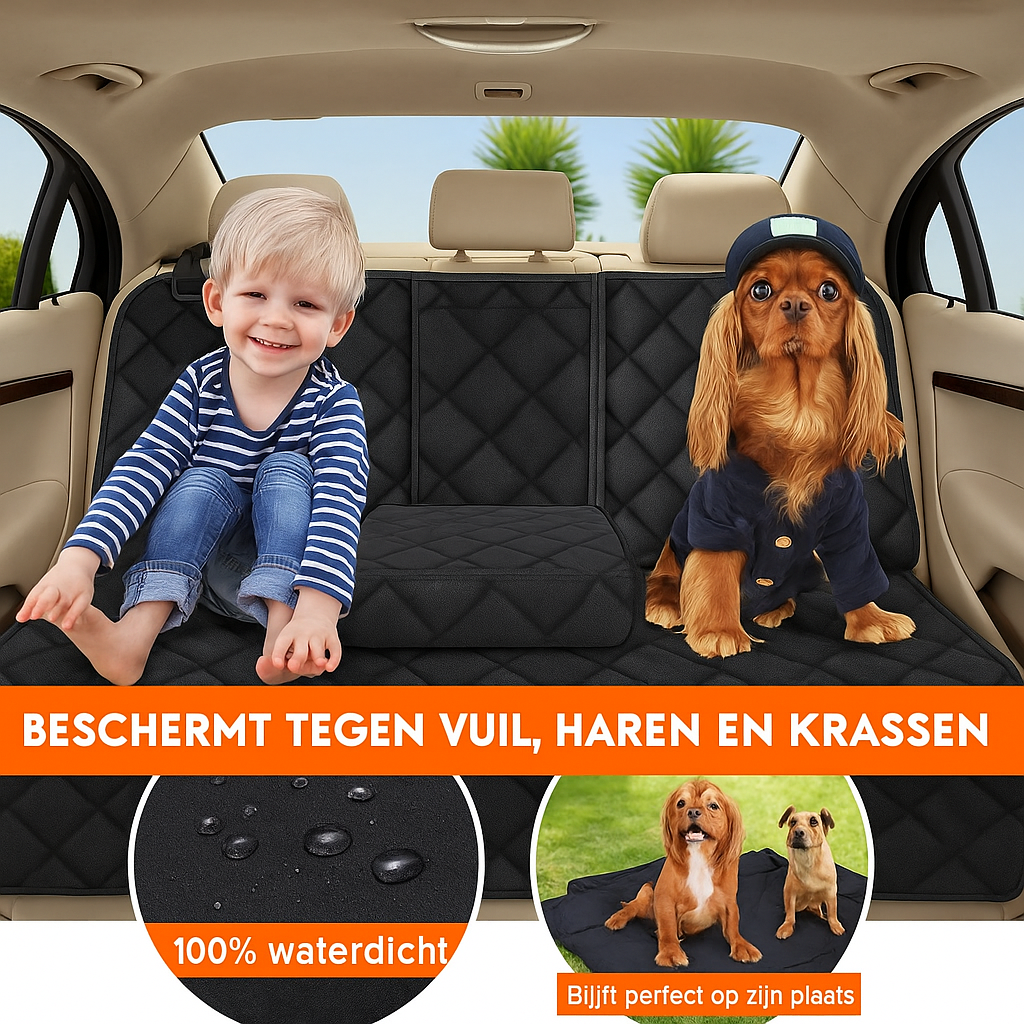 Honden Autodeken Voor auto – Achterbank Beschermhoes– 135x45x56 cm