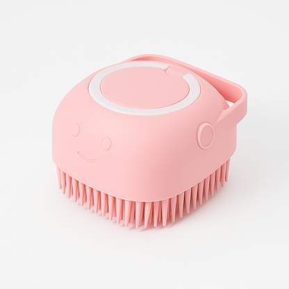 2-in-1 Hondendouche Borstel