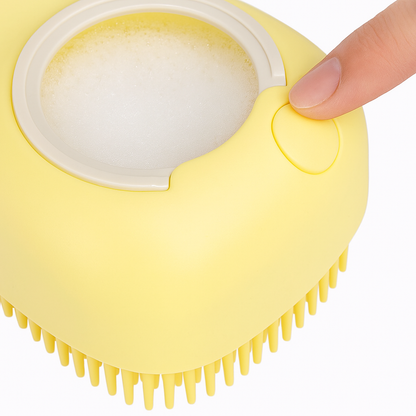 2-in-1 Hondendouche Borstel