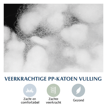 Honden Mand – Zacht & Wasbaar - Zwart & Grijs