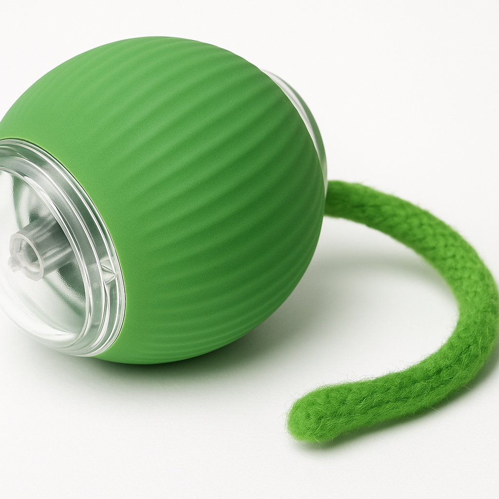 Automatische Katten Speelbal met Staart - Slim Oplaadbaar