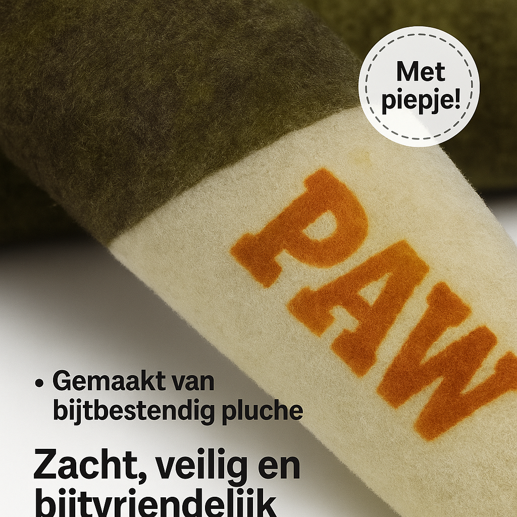 Paw Joint met pieper - Hondenspeelgoed