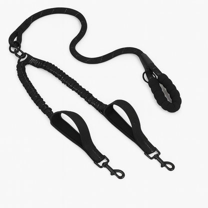 Dubbele Hondenriem – 360°  Anti- Twist