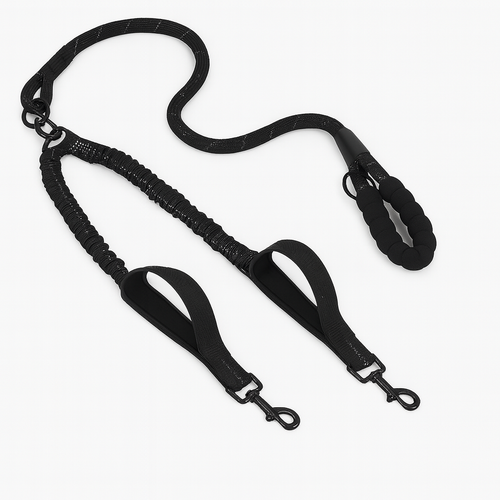 Dubbele Hondenriem – 360°  Anti- Twist