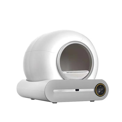 65L Slimme Automatische Kattenbak – Zelfreinigend • Volledig Afgesloten • App & Gezondheidssensor